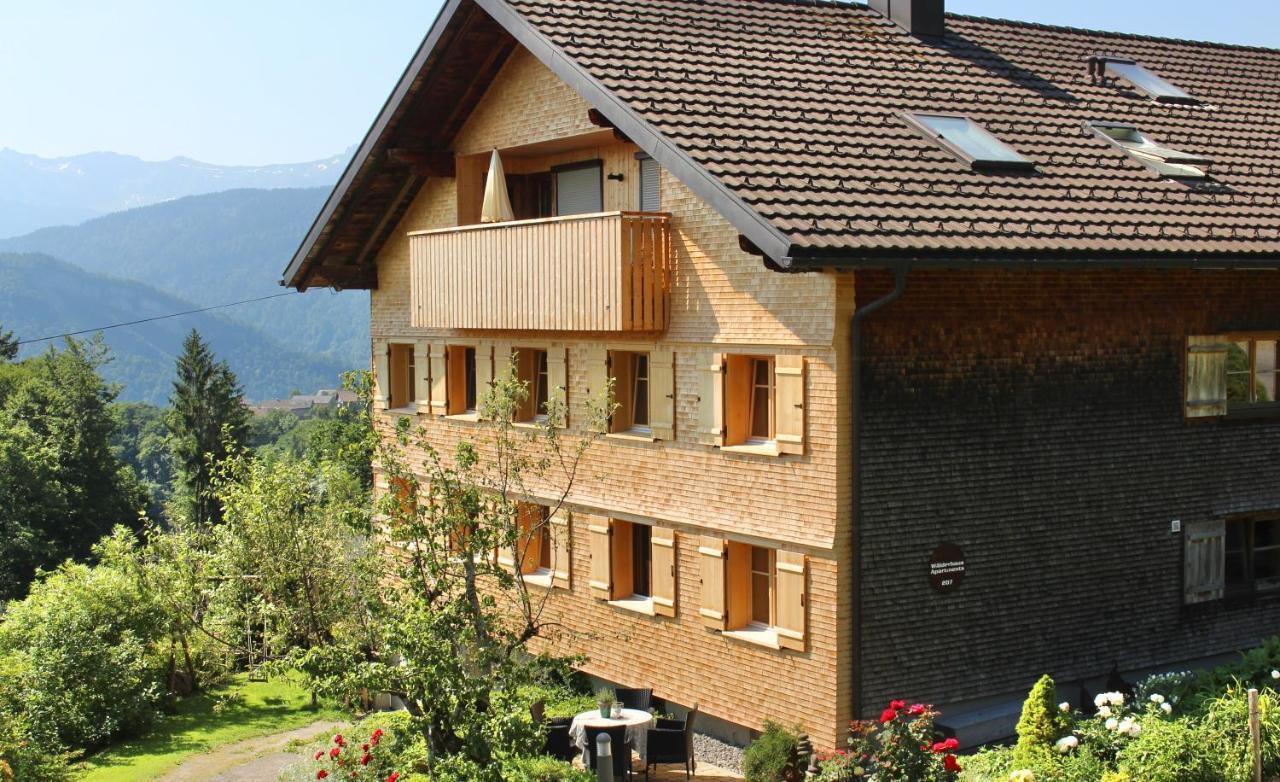 Waelderhaus Apartments Schwarzenberg im Bregenzerwald Eksteriør bilde